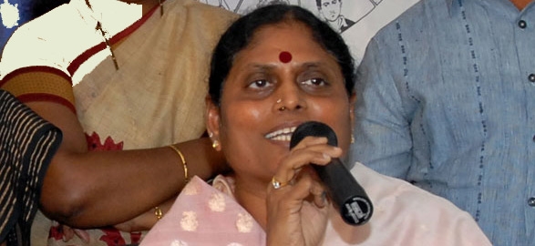 Ysrcp president vijayamma indefinite fast