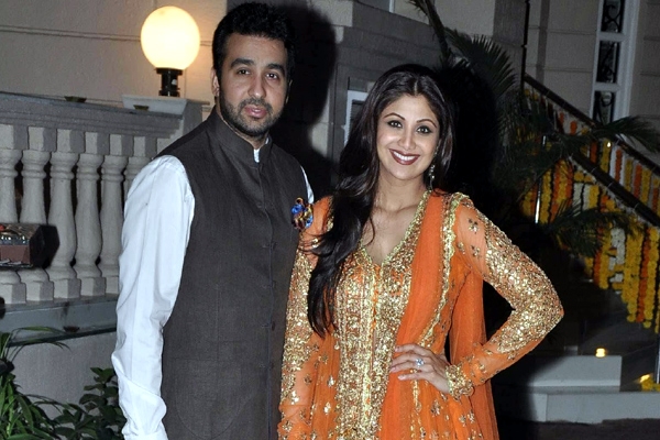 Shilpa shetty and raj kundra hosted a pre diwali party