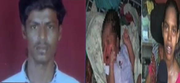 Father tried to kill infant in krishna district