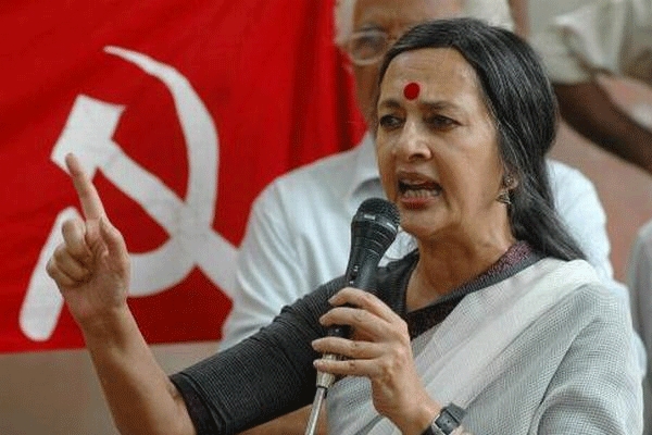 Cpm leader brinda karath fires on bjp