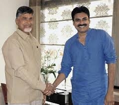 Chandra babu personal invitation to pawan kalyan requesting him to attend cm swearing cermony