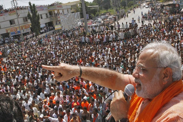 Modi afraid of educated with fancy degrees