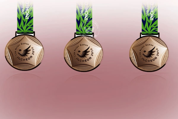Asian games shooting trio bag a bronze win sports first medal at the incheon games