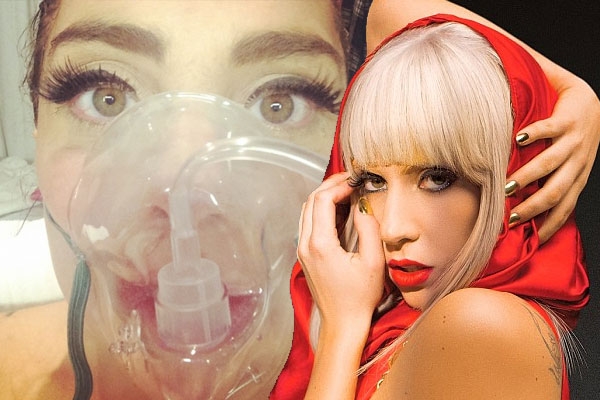 Pop singer lady gaga hospitalized