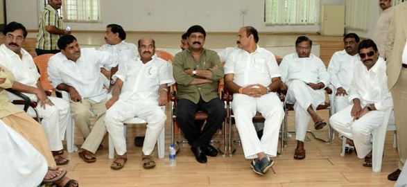 Ganta srinivasa rao resign to minister post