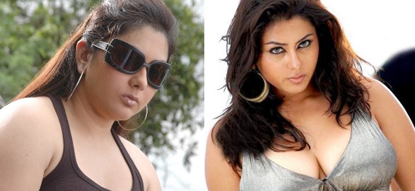 Namitha increasing her body sizes