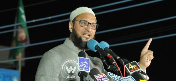 Mim chief asaduddin owaisi in visakhapatnam