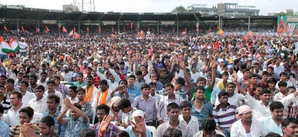 Narendhra modi speach no attract youth