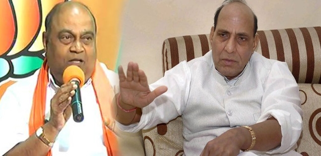 T bjp leaders to meet rajnath singh