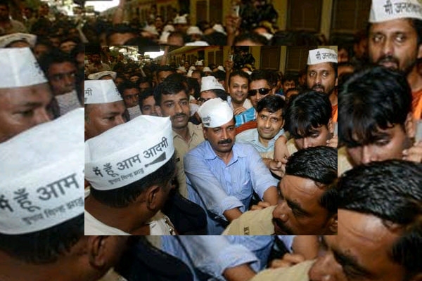 Limit stunts to delhi shivasena warns kejriwal