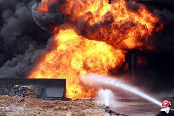 Gail gas pipe line blast