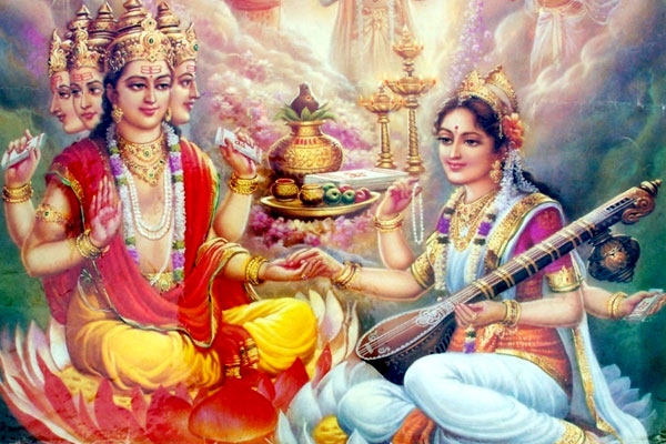 The glory of saraswati devi in epic