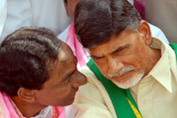 Kcr following chandrababu naidu