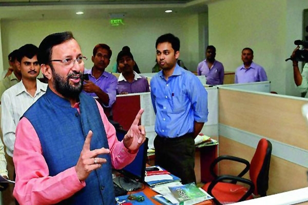 Javadekar sent all the late comers on casual leave
