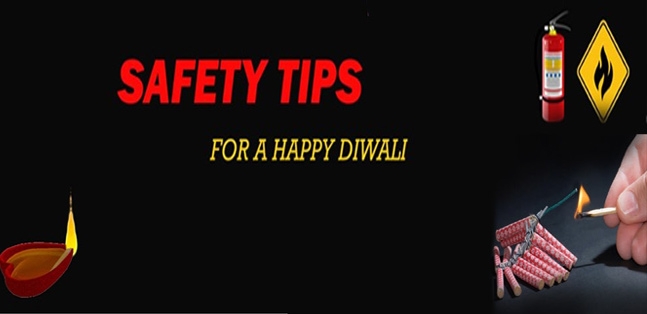 Happy diwali with safety precautions