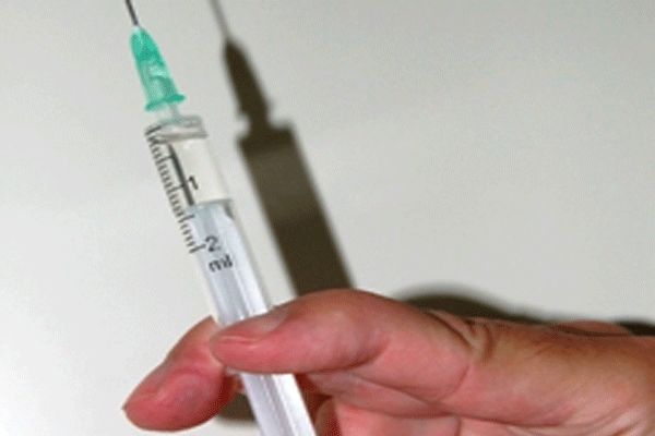 Contraceptive injection to males