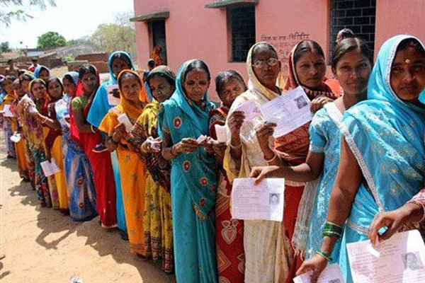 Polling on the way for maharastra haryana assemblies