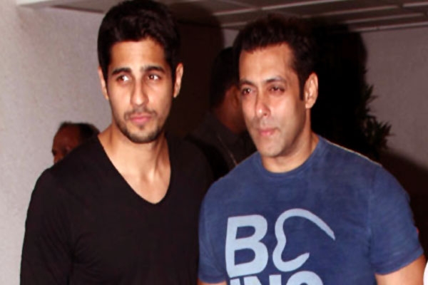 Salman gifts watch to sidharth malhotra