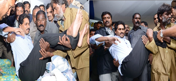 Ys jagan shifted to nims hospital