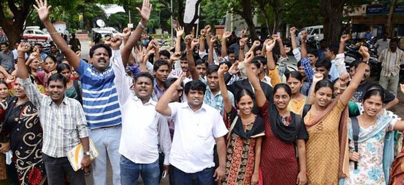 Samaikyandhra students arrested visakhapatnam bandh