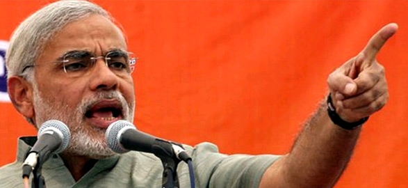 Paid speech of narendra modi