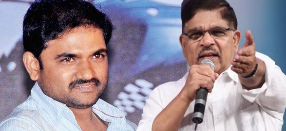 Allu aravind strong warning to young director
