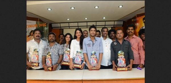 Siva keshav movie double platinum disc