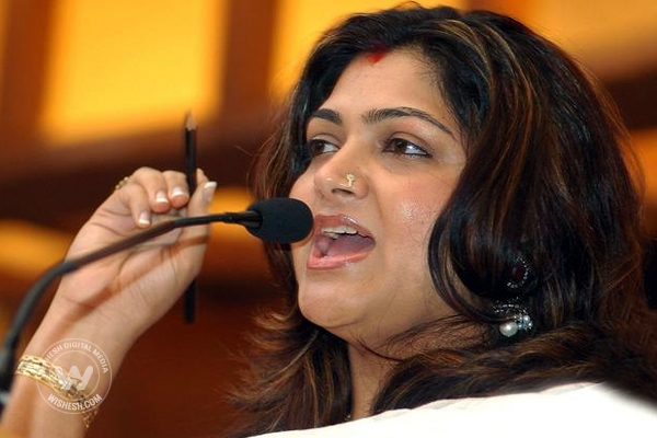 Tamil actress and politician kushboo takes on superstar rajinikanth