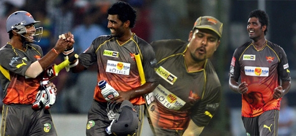 Four sunrisers hyderabad players part of the mess