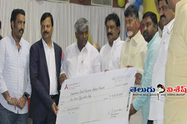 TANA funds for Digital Schools Komati Jayaram